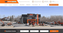 Desktop Screenshot of miniexcavationsmb.com